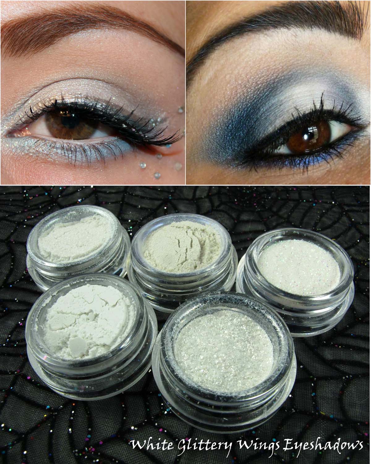 glitter eye shadows