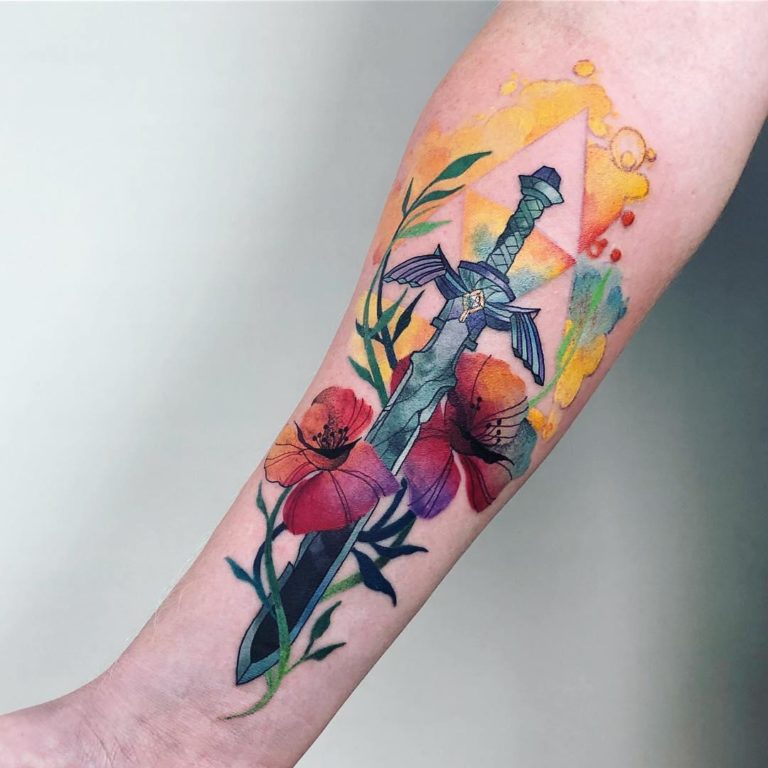 15 Best Colourful Watercolor Tattoo Design Ideas - Top Beauty Magazines