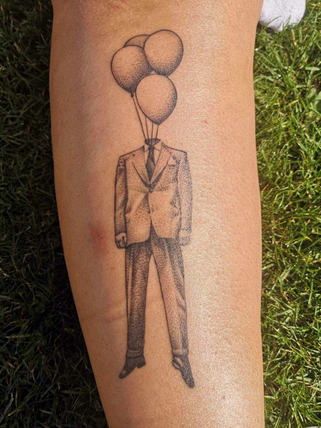 27. Balloon Head Tattoo