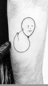 24. Funny Balloon Tattoo