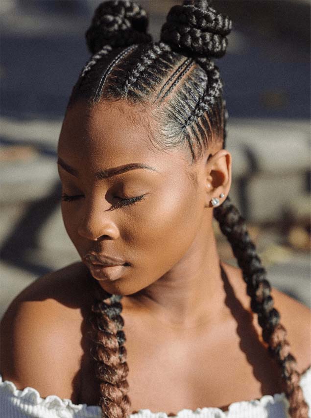 BEST BRAIDED HAIRSTYLES FOR BLACK LADIES