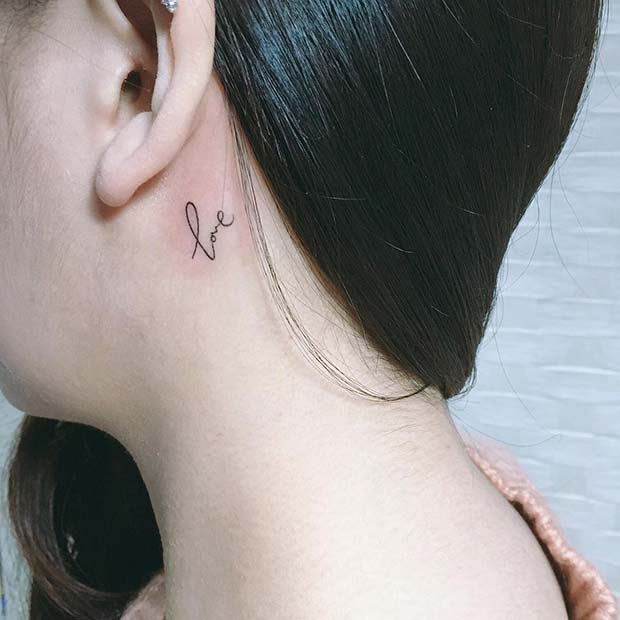 Simple, Small and Chic Tattoo