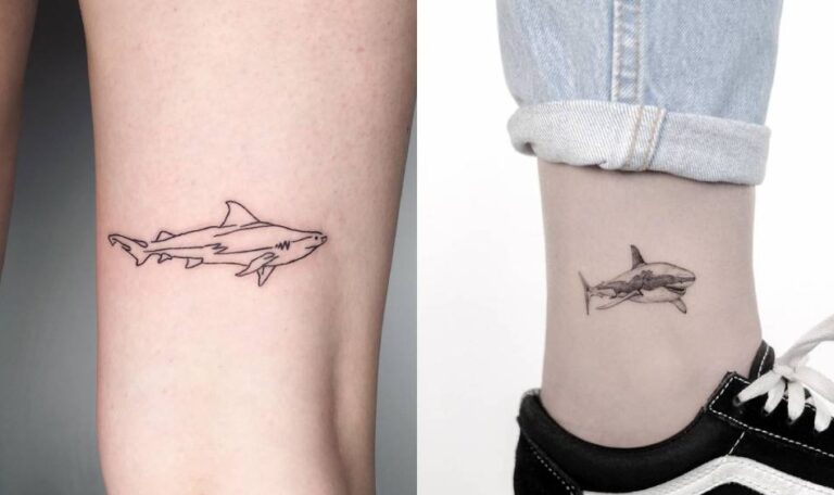 Shark Temporary Tattoos Party Favors Great White tattoo  Premium  Temporary Tattoos