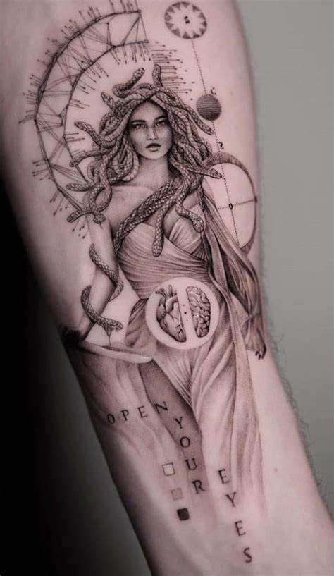 Erotic Medusa Tattoo