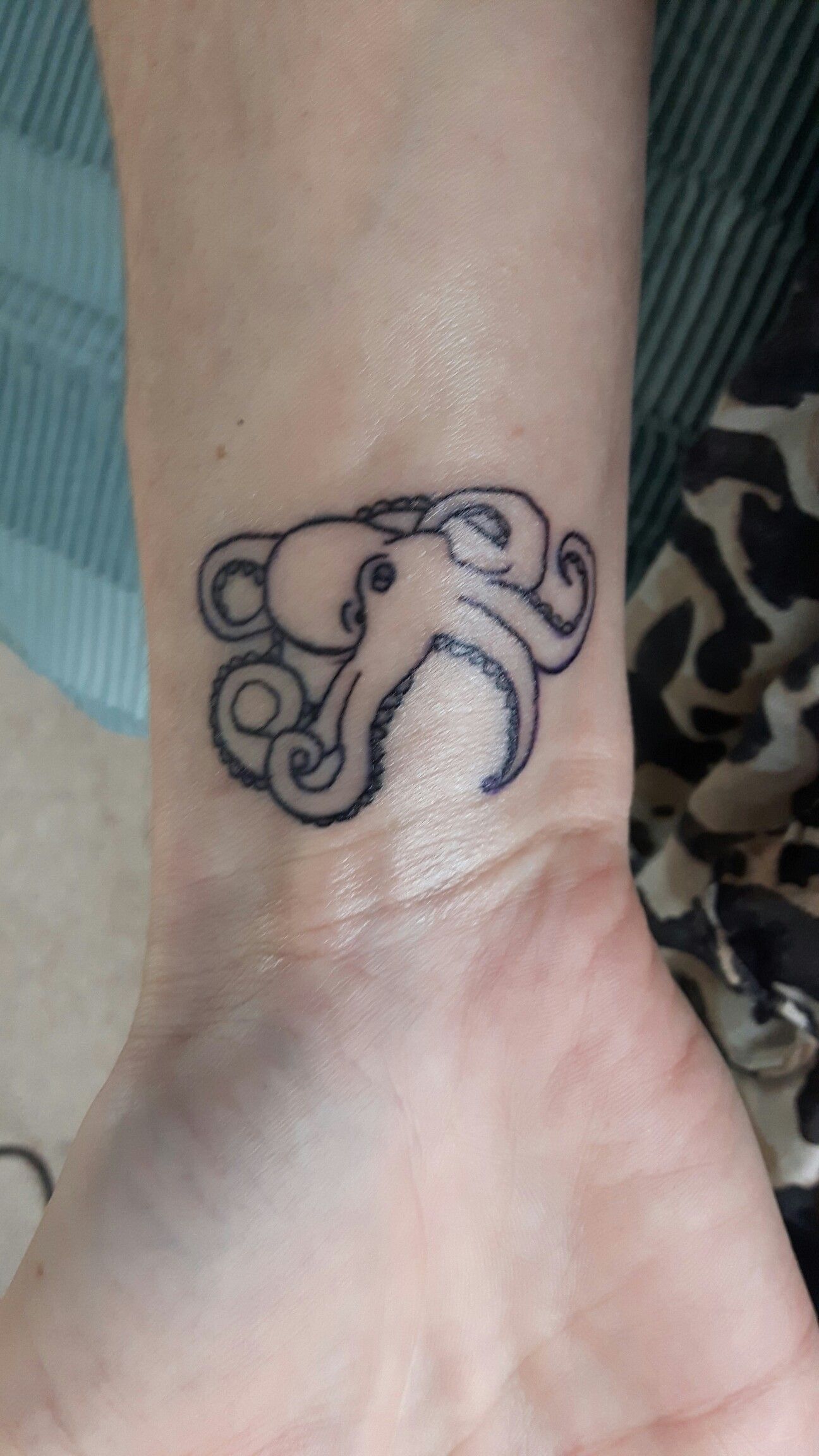 Small Octopus Tattoo