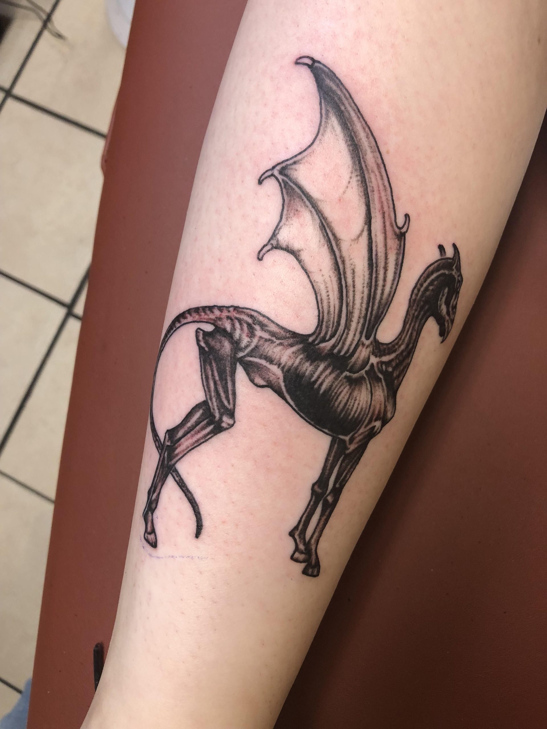 Thestral Tattoo