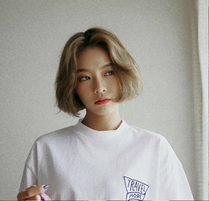 Korean Airy Short Bob