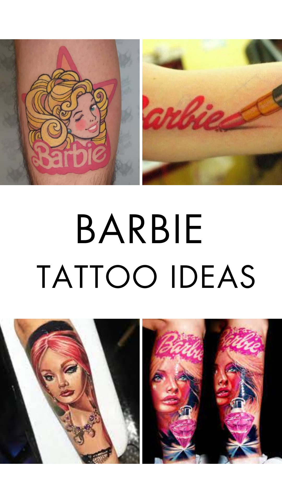 Latest Barbie Tattoo Ideas-13 Trending Ideas 2023Top Beauty Magazines