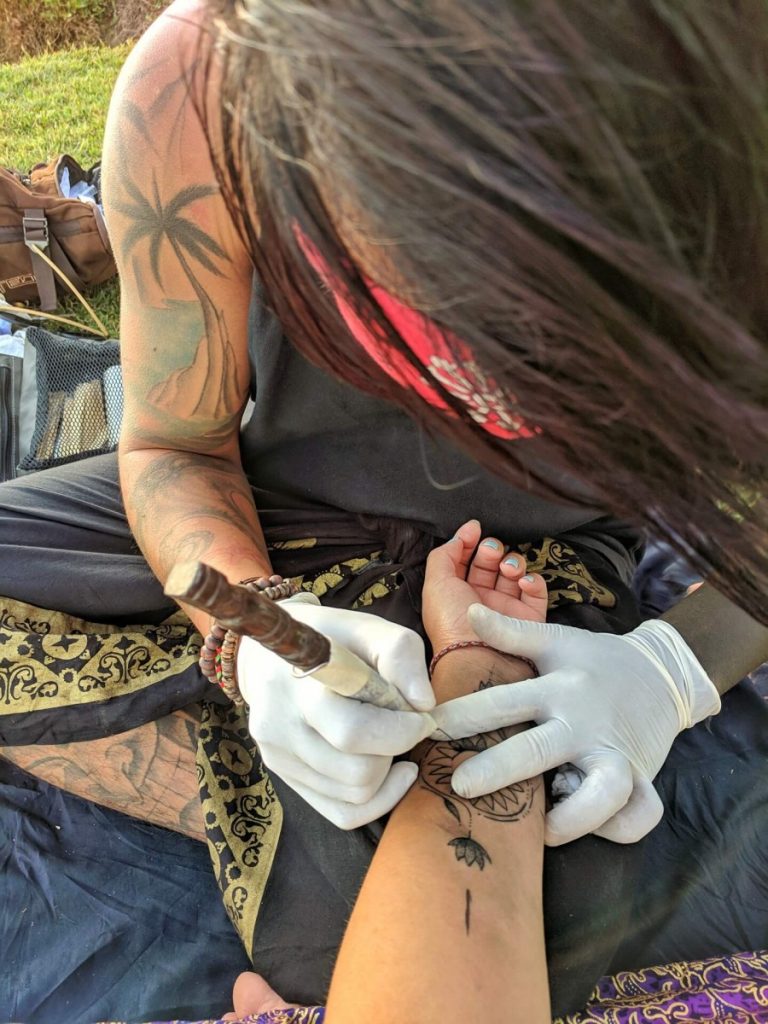 Hand-poked Tattoo: An Ancient Yet Cool Way Of Tattooing - Making Its Way Back To Modern Body Art Top Beauty Magazines