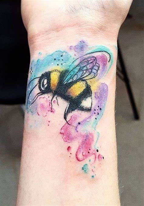 30 Bee Tattoo Ideas for Good Luck, and Prosperity Top Beauty Magazines