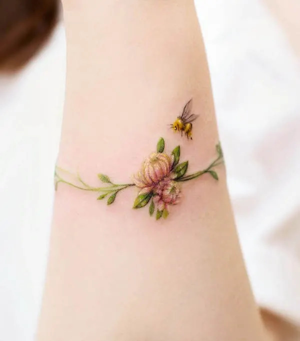 30 Bee Tattoo Ideas for Good Luck, and Prosperity Top Beauty Magazines