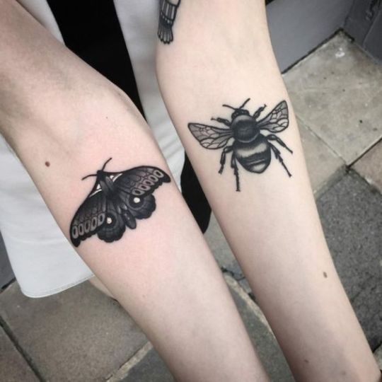 30 Bee Tattoo Ideas for Good Luck, and Prosperity Top Beauty Magazines