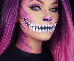 half face skeleton makeup