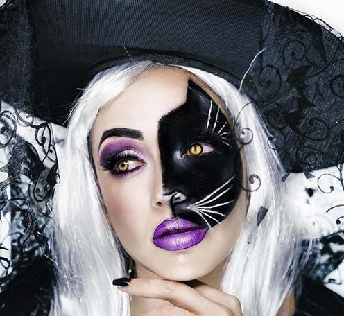 Cat Halloween Makeup