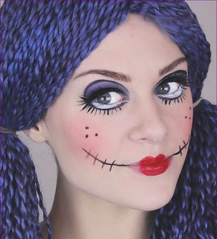 Doll Makeup For Halloween 