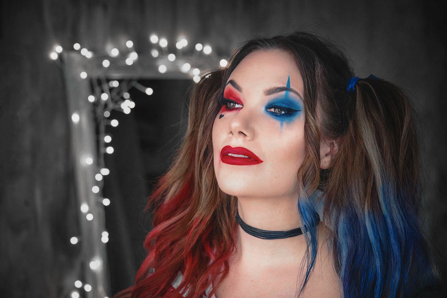 Harley Quinn Makeup For Halloween 