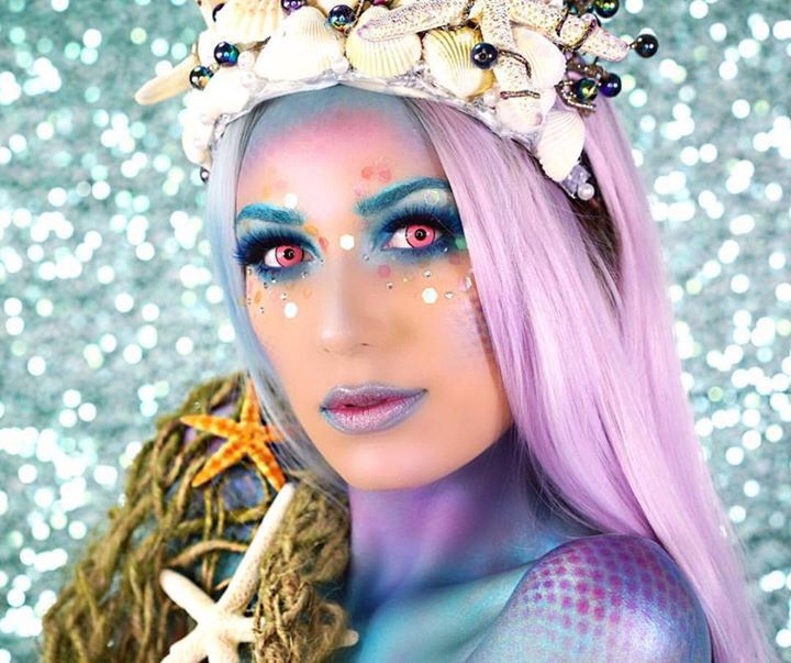 Mermaid Makeup For Halloween 