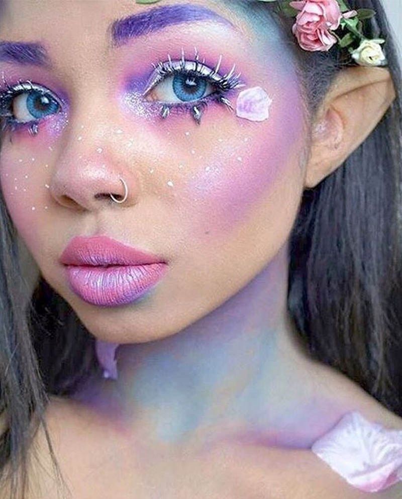 Pixie dust Makeup For Halloween 