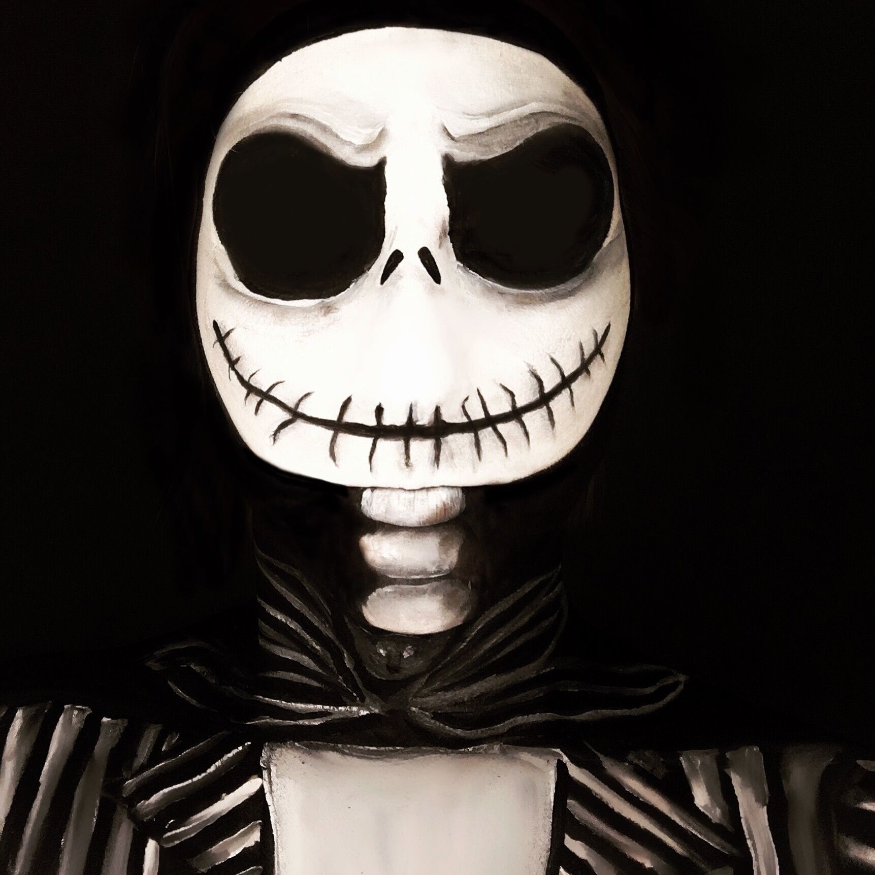 Skeleton Halloween Makeup