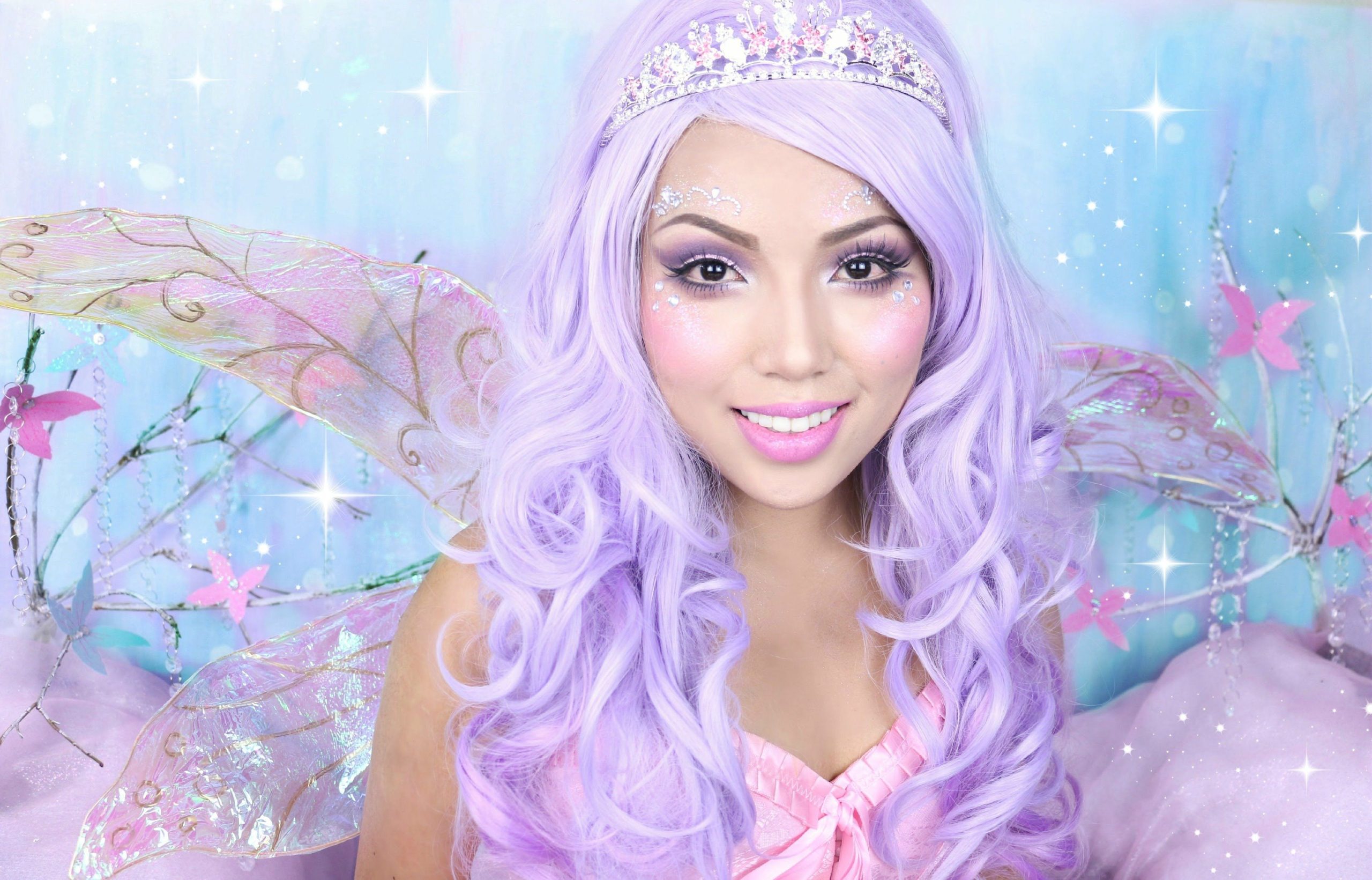 Sugar Plum Fairy Makeup For Halloween 