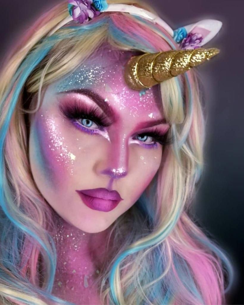 Unicorn Makeup For Halloween 