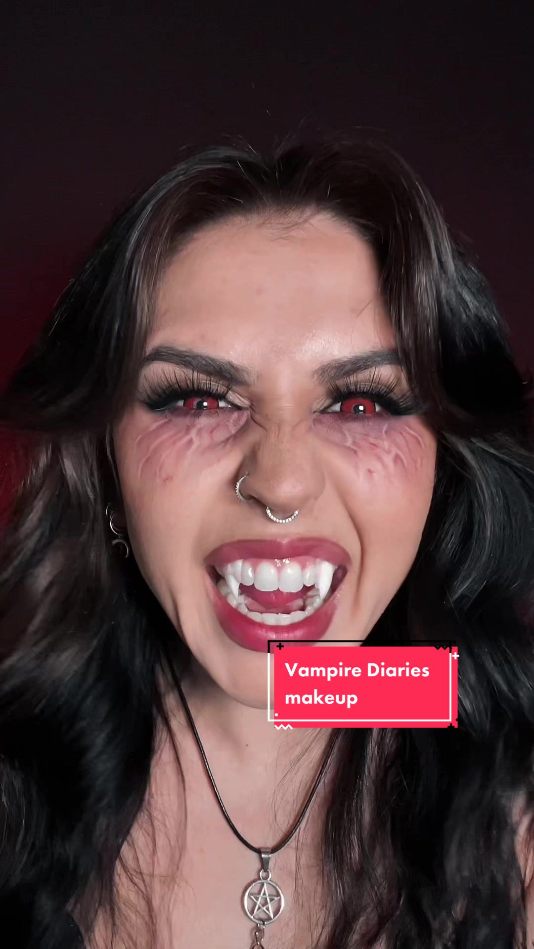 Vampire makeup