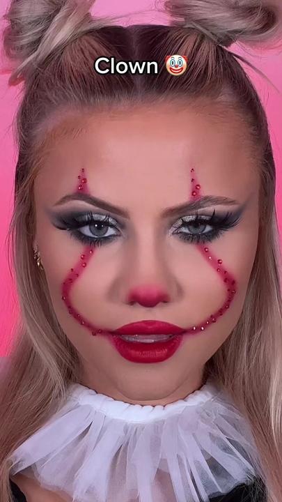 Girly Clown Makeup