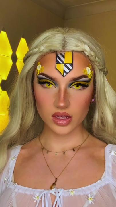 Hufflepuff makeup