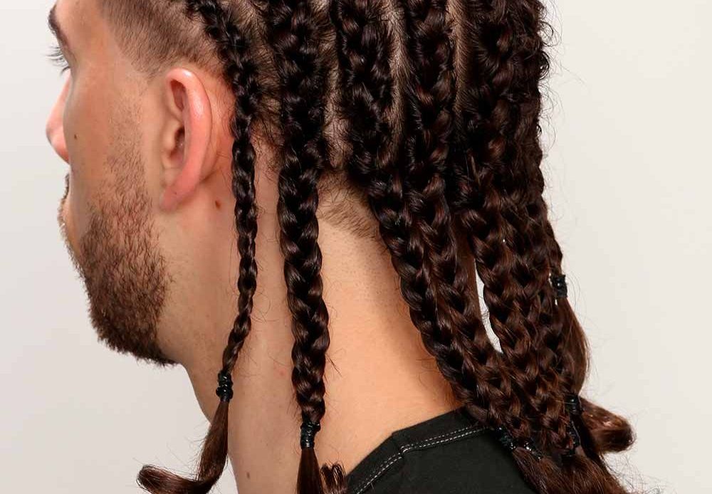 Viking Warrior Cornrows hairstyle