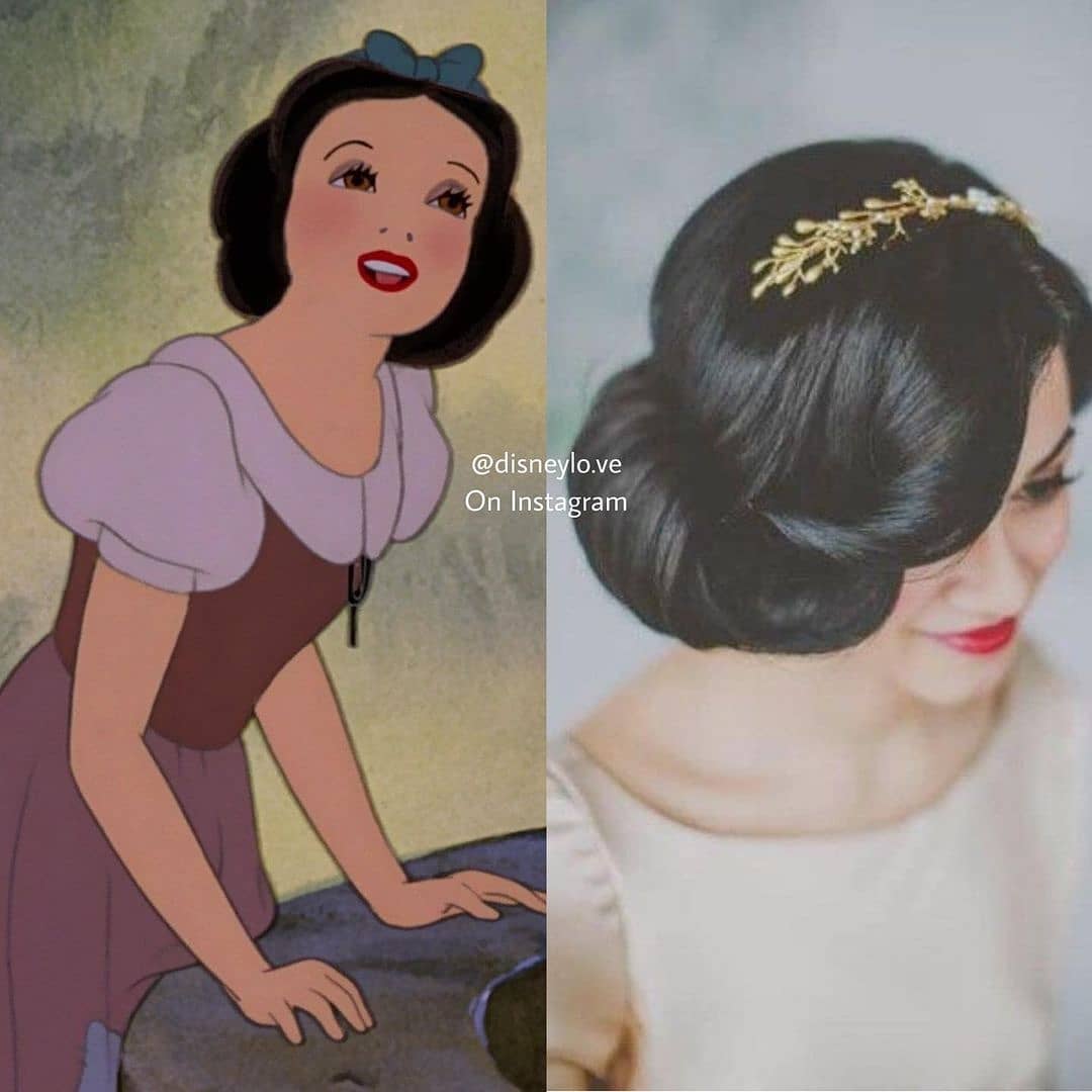 snow white hairstyle 