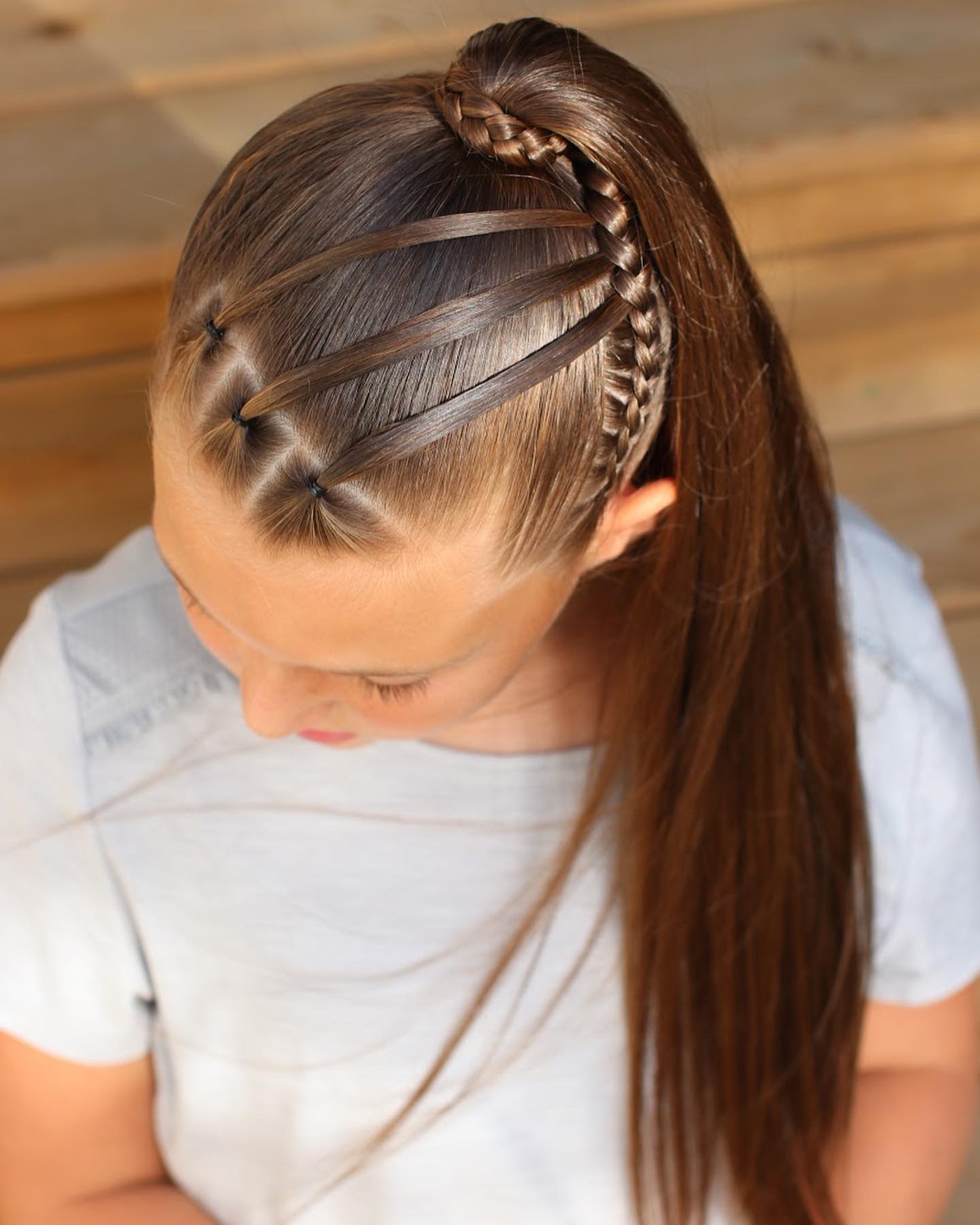 braided ponytail