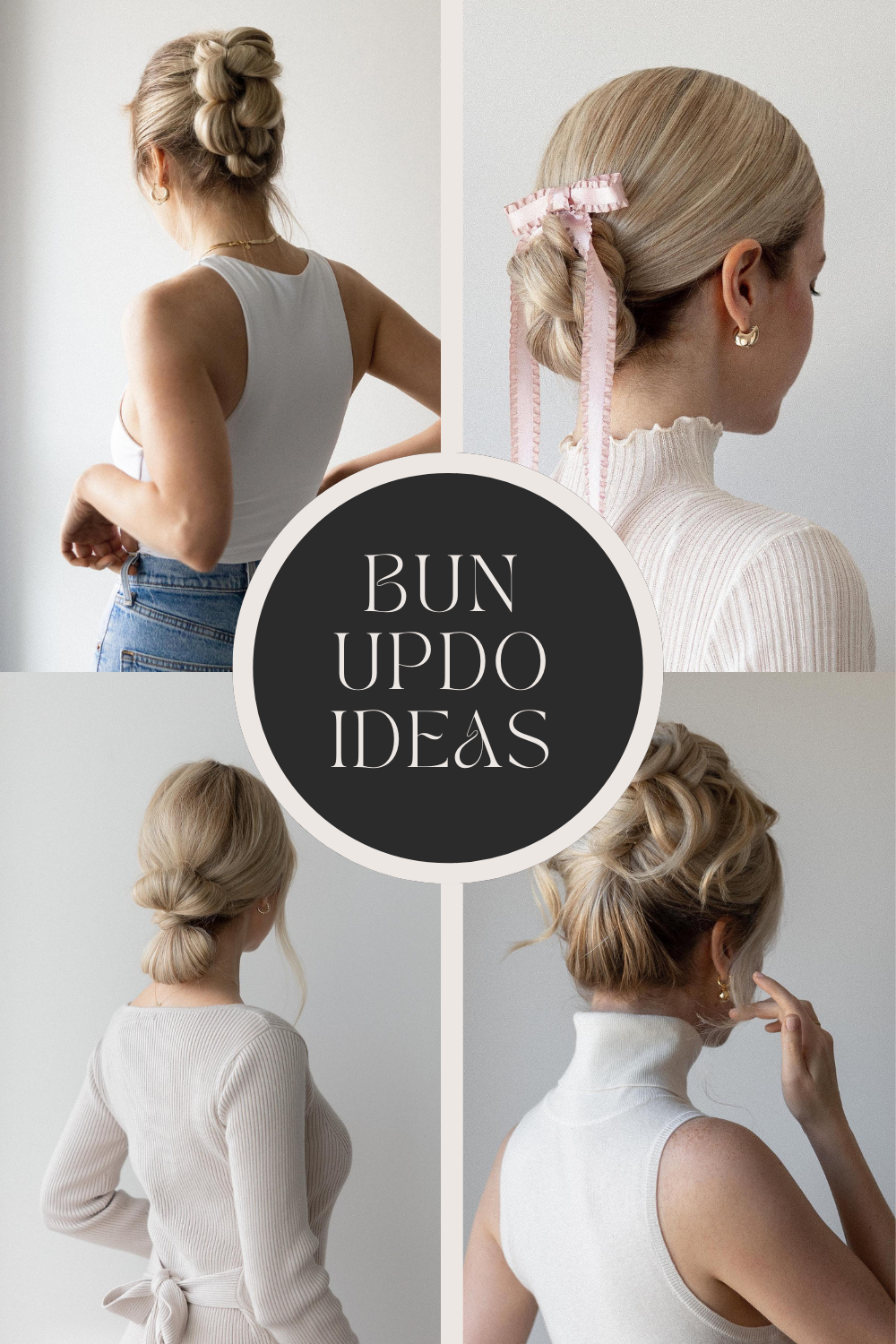 Bun Updo Ideas