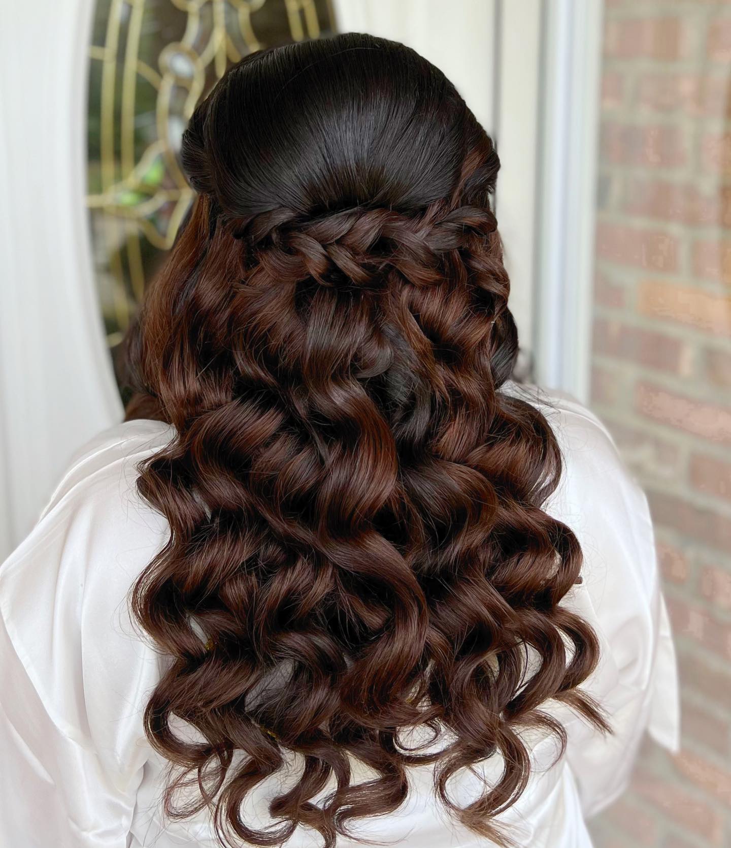 Braided Half Updo