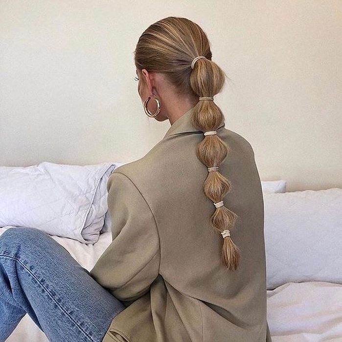 Sleek Bubble Braid