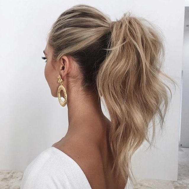 Messy Ponytail