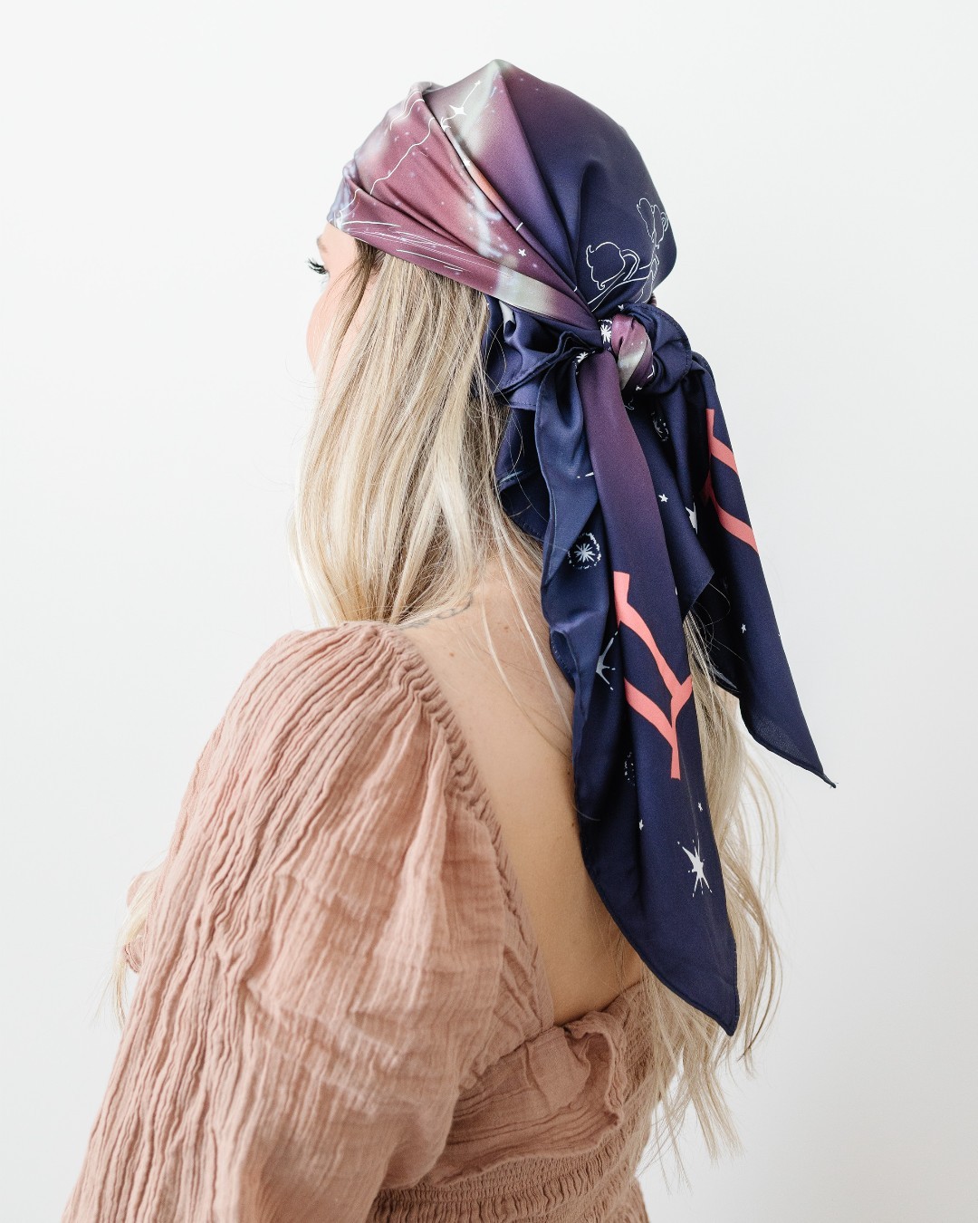 Bandanna with Beach Waves