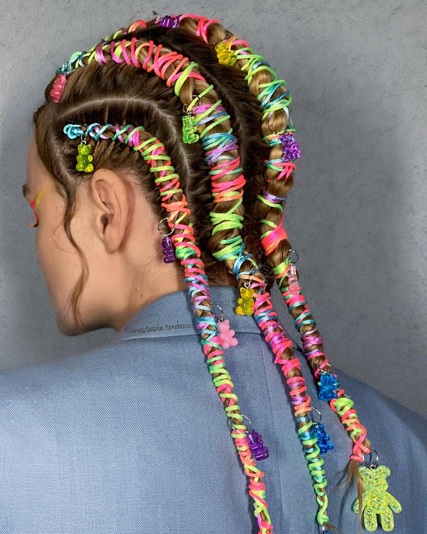 Colorful Rope Braids