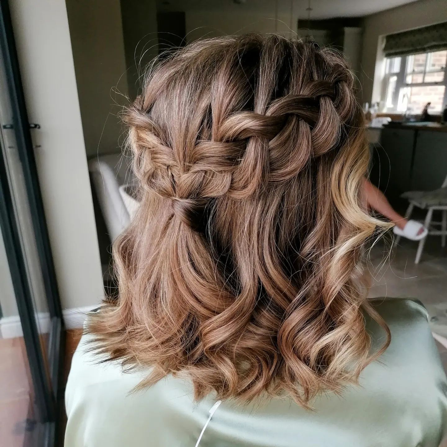 Reverse Crown Braid 