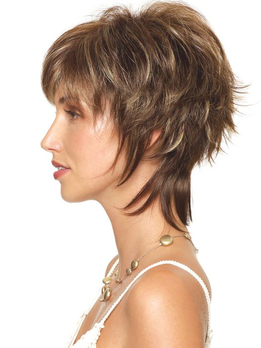 Volume at the Top with Layered Back