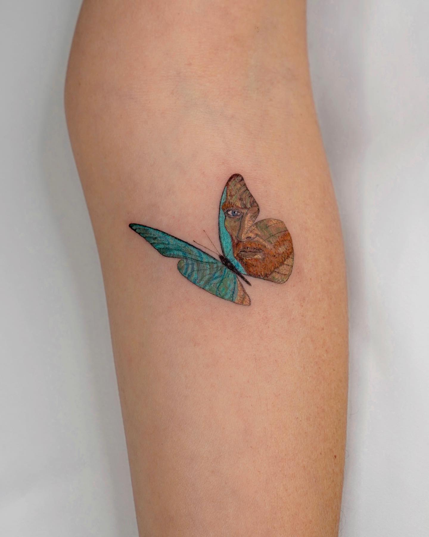 Vincent Van Gogh inspired Tattoos: Butterfly