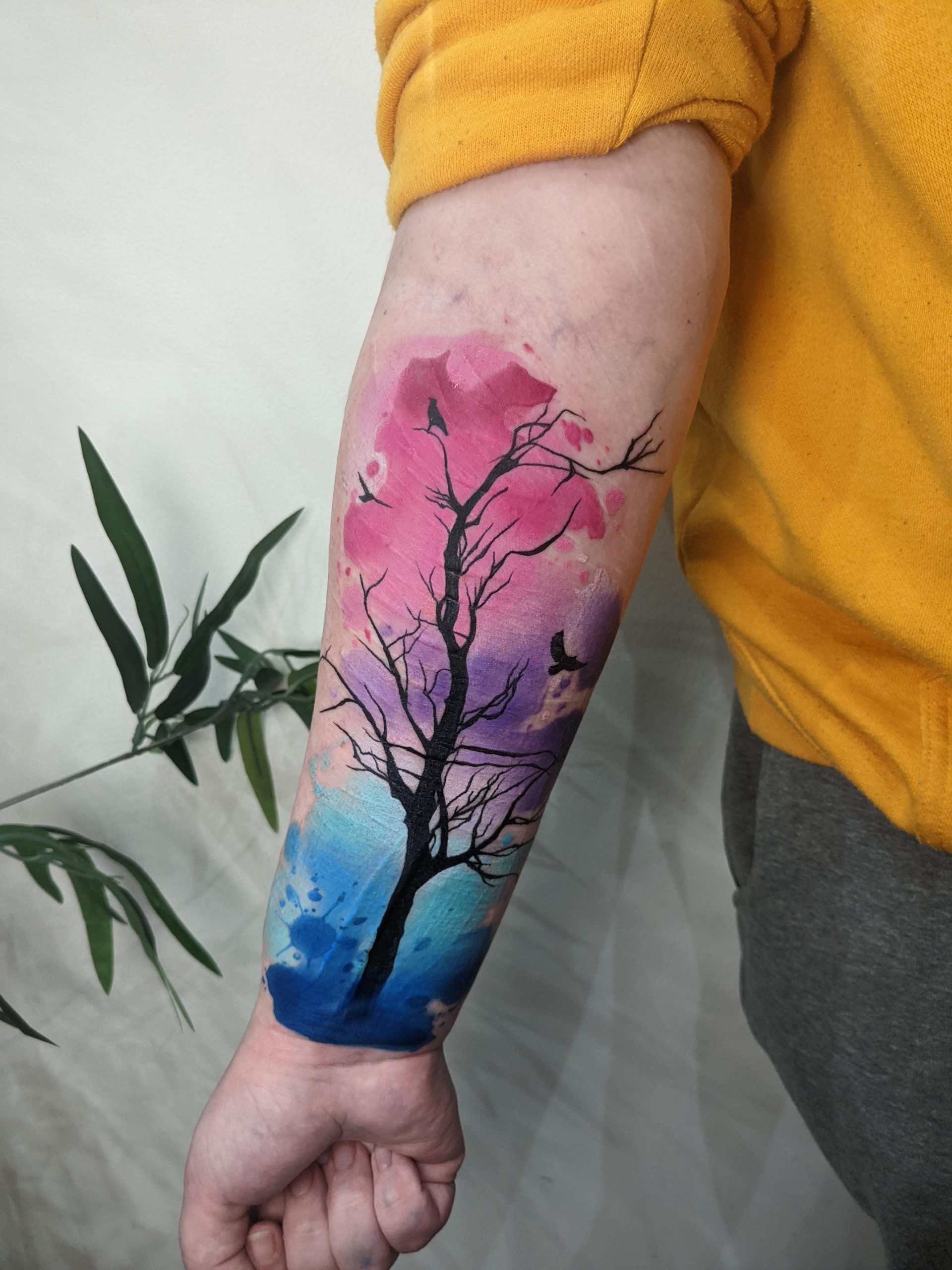 Watercolor Tattoos Types of Tattoos