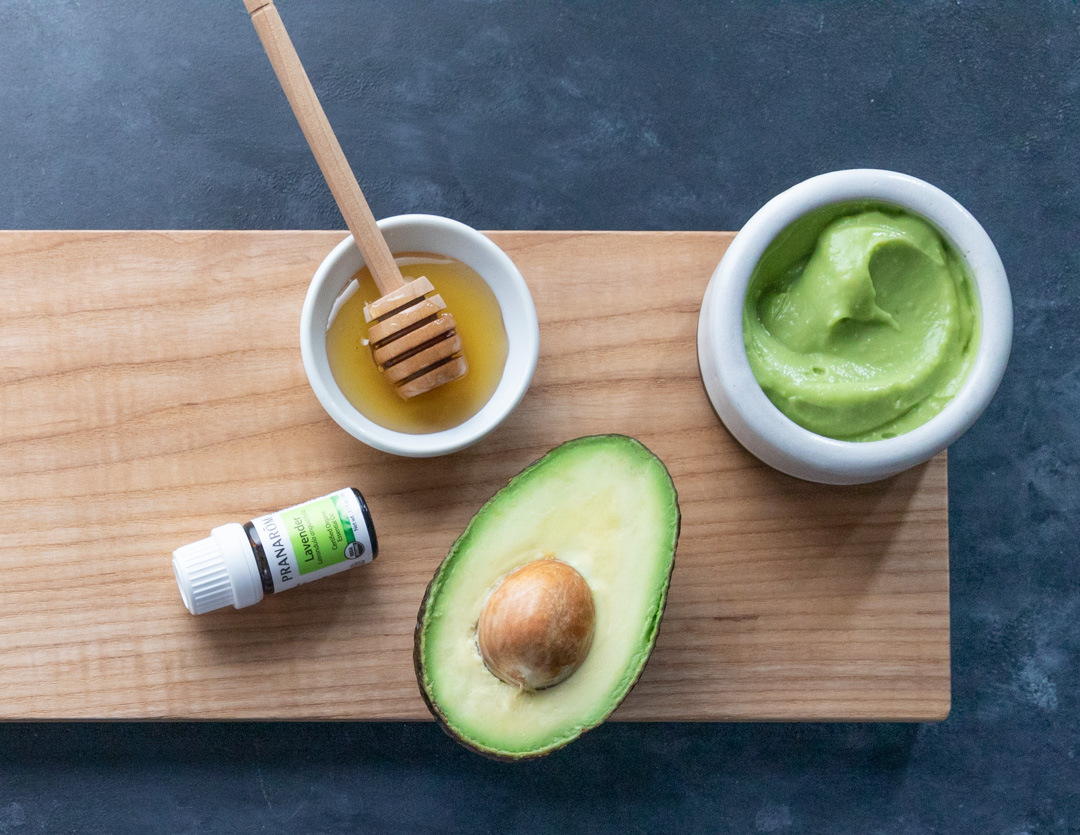 Avocado and Honey Mask 7 DIY Hair Masks