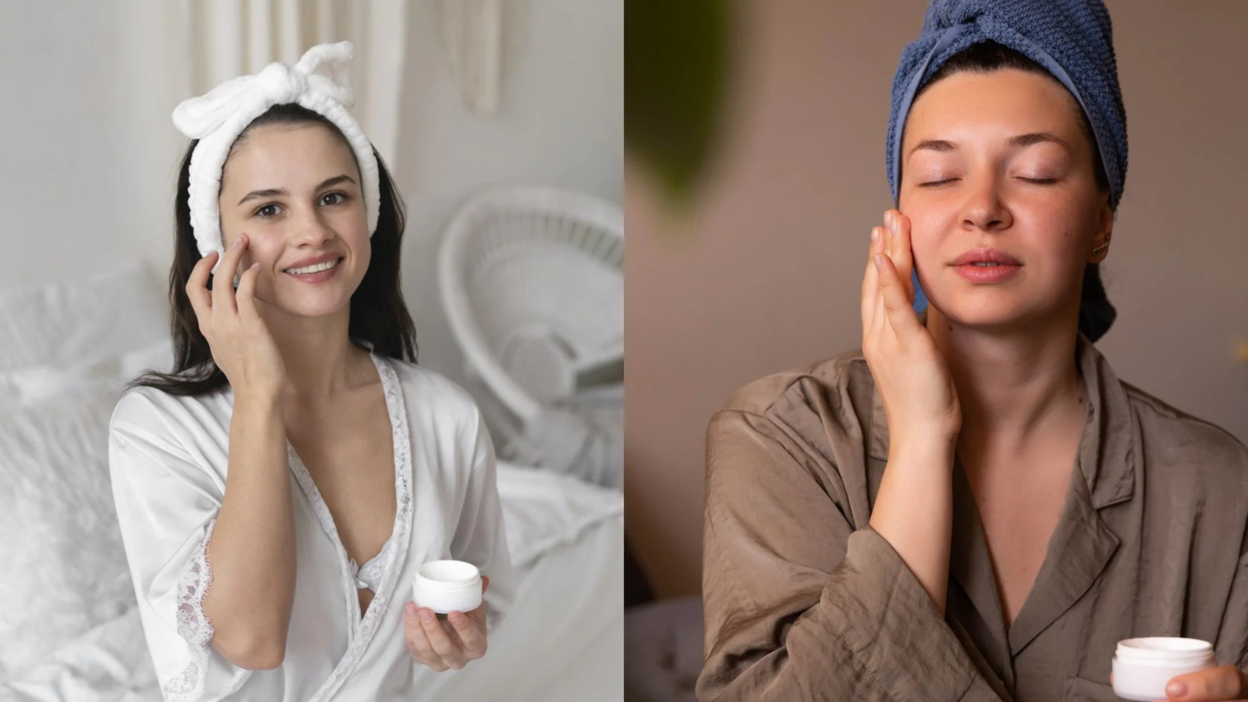 morning vs. night skincare