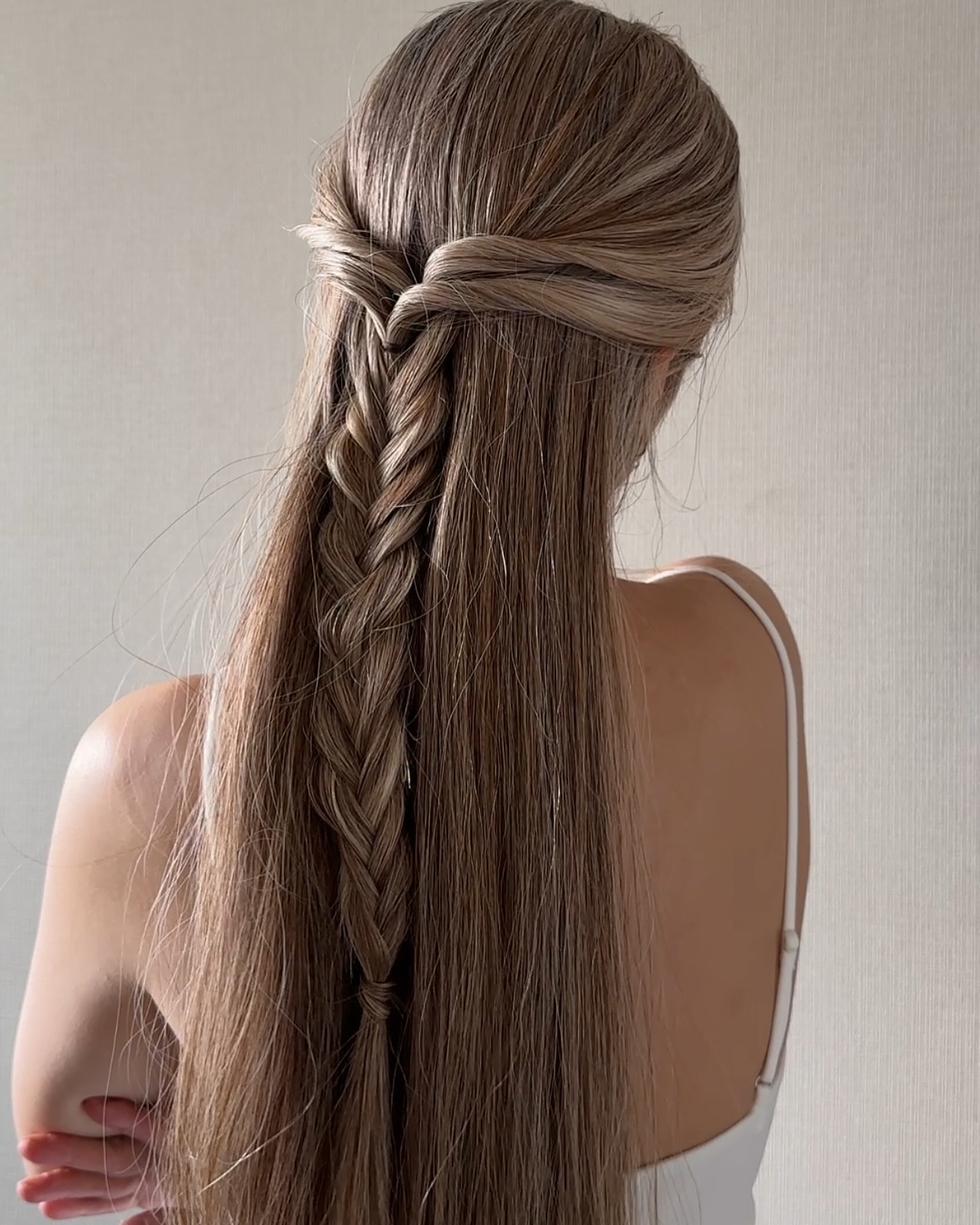 Half Braided Hair