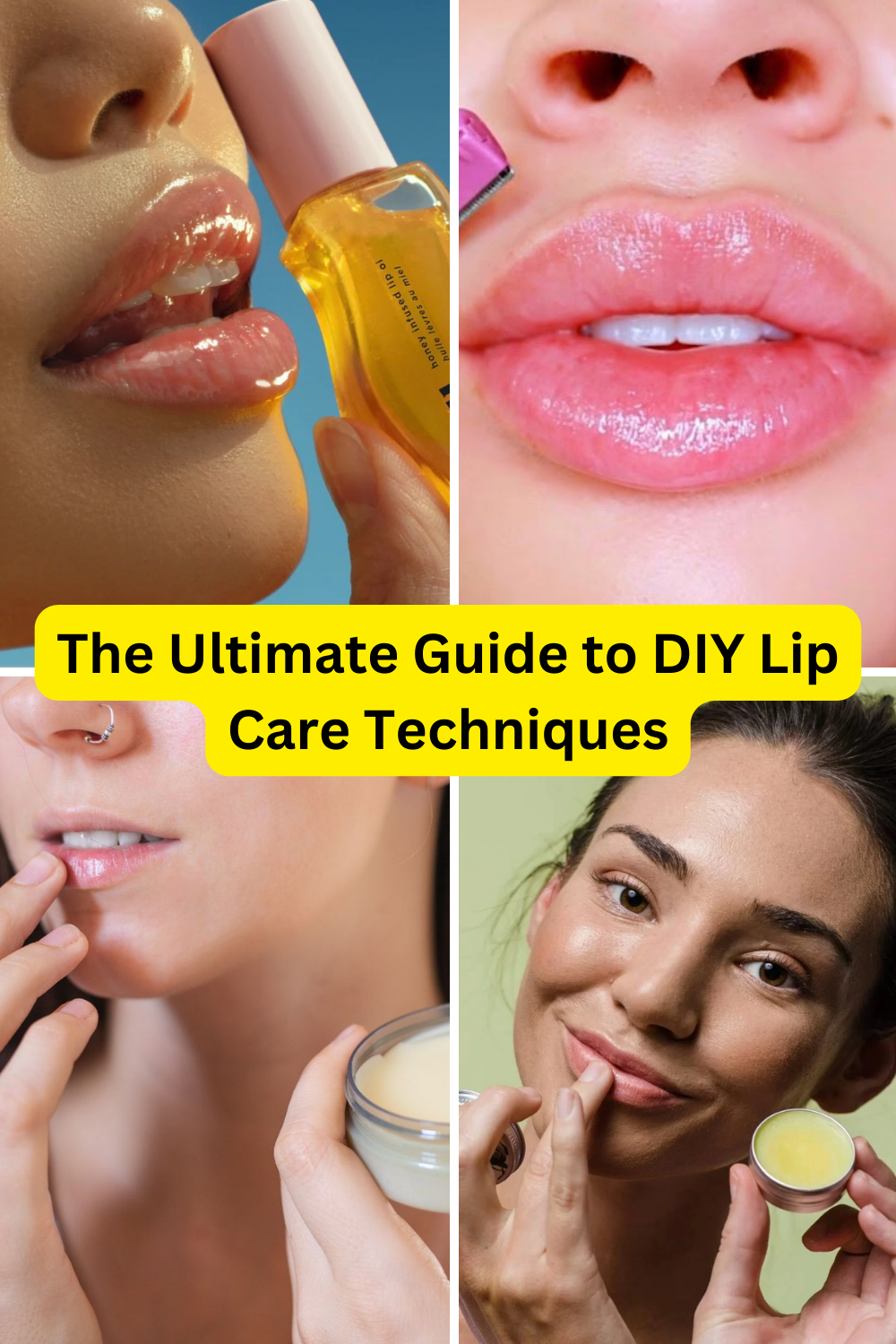 DIY Lip Care Techniques